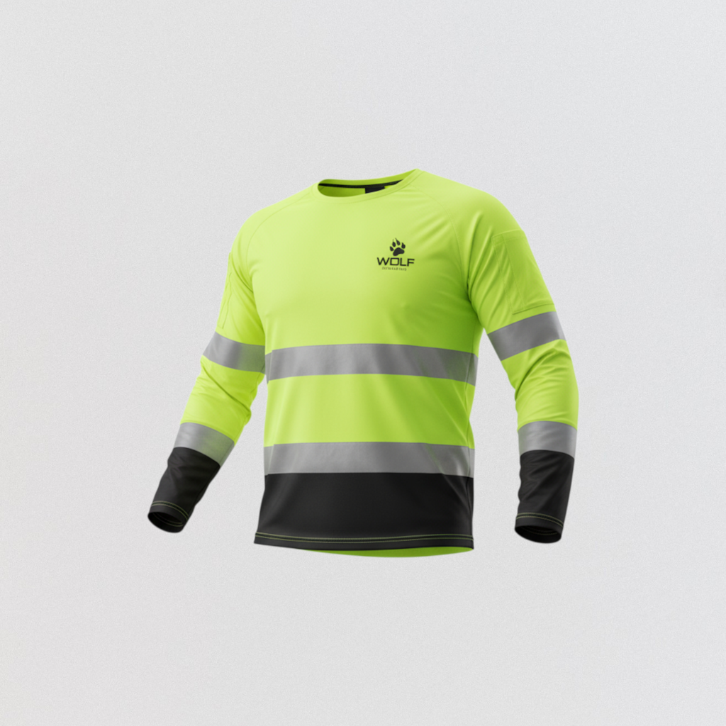 Men's Infantry Series Hi-Viz Stretch Work Shirt – Wolf Workwear