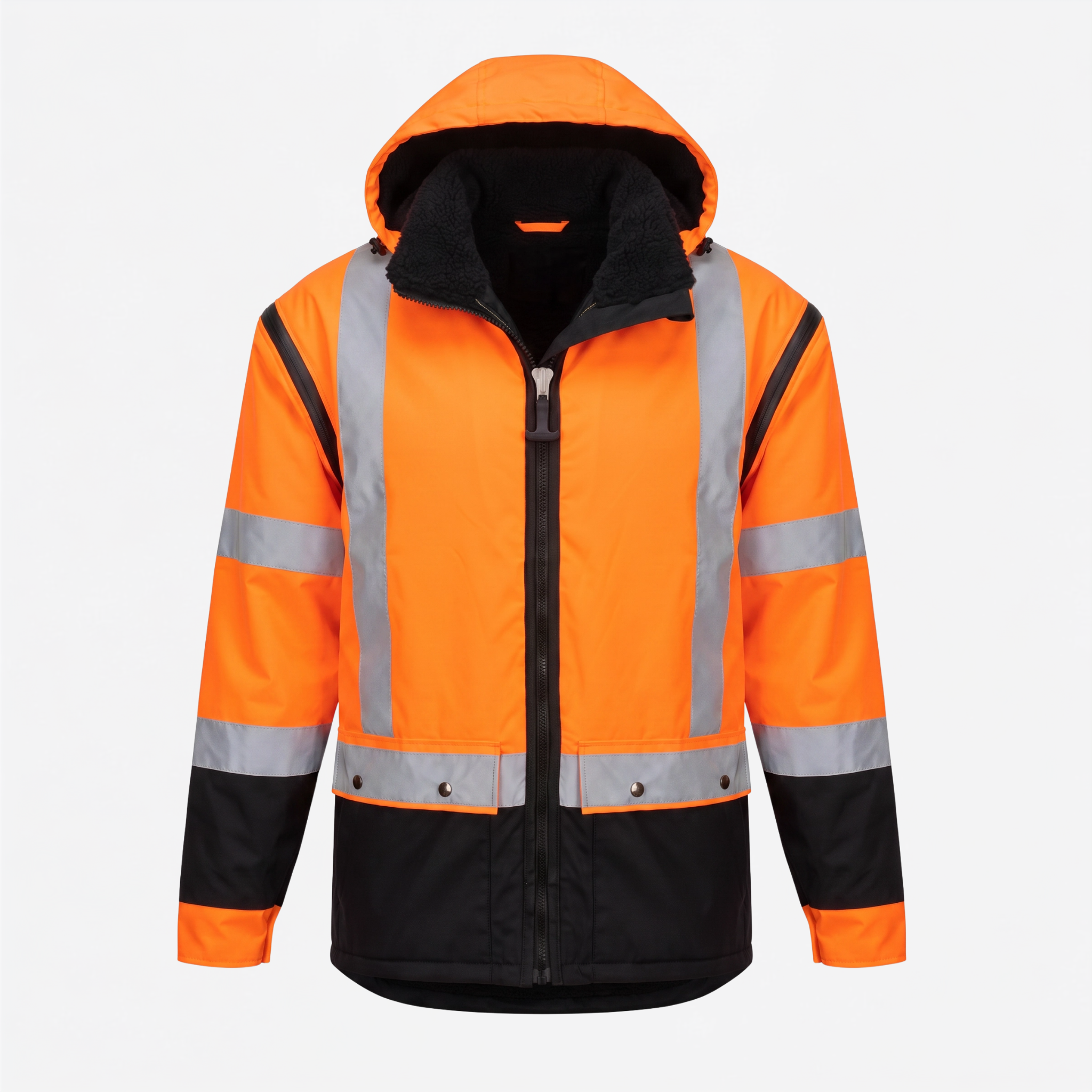 Ironhide 3-in-1 jacket lifestyle shot on worksite