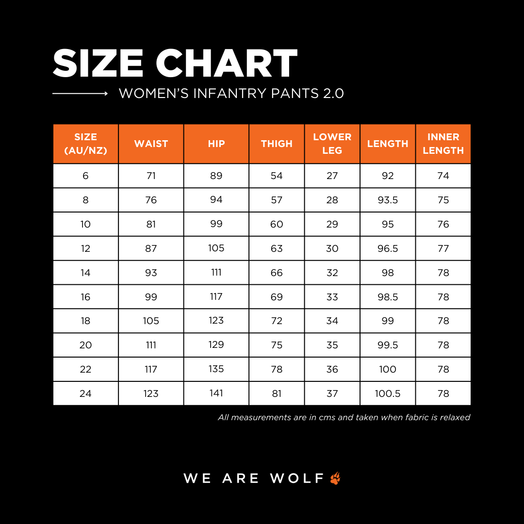 Women's Infantry Work Pants