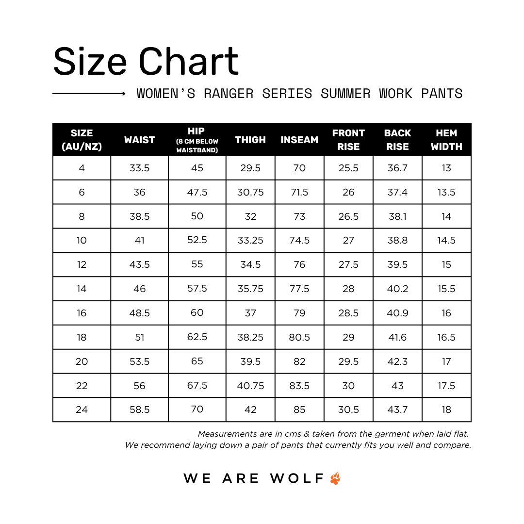 Women's Ranger Series Summer Work Pants